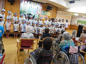 7月清雅苑・サンビレッジ高平台訪問