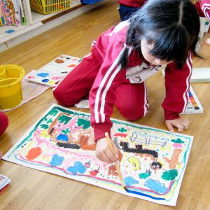 1月絵画教室