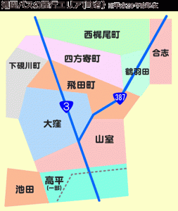 バスの運行ルート