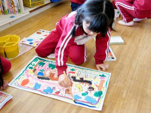 1月絵画教室